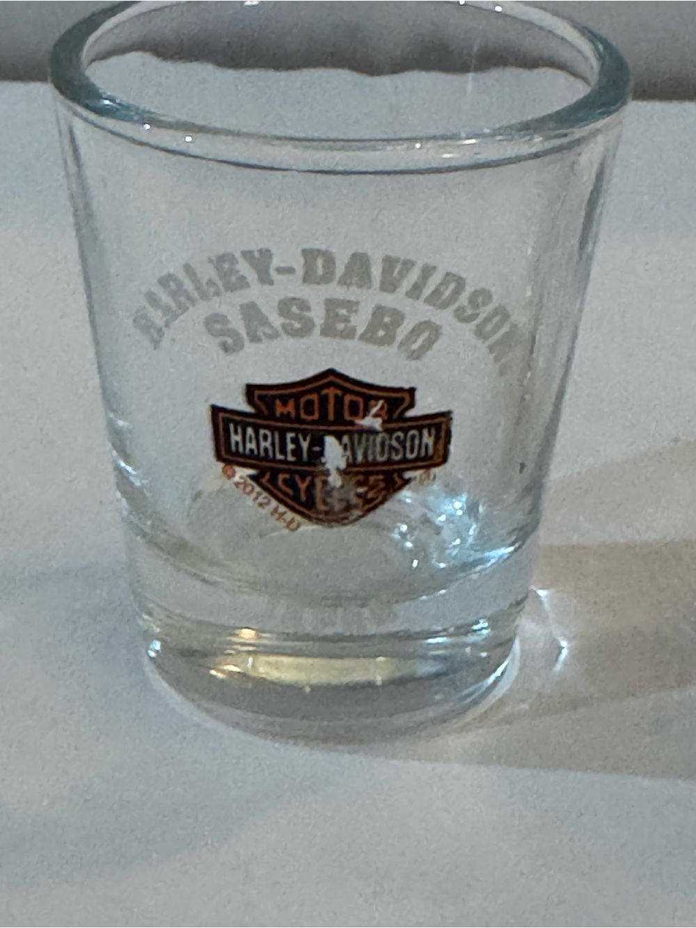 5 Harley Davidson Shot Glasses Mixed Lot - Picture 2 of 8